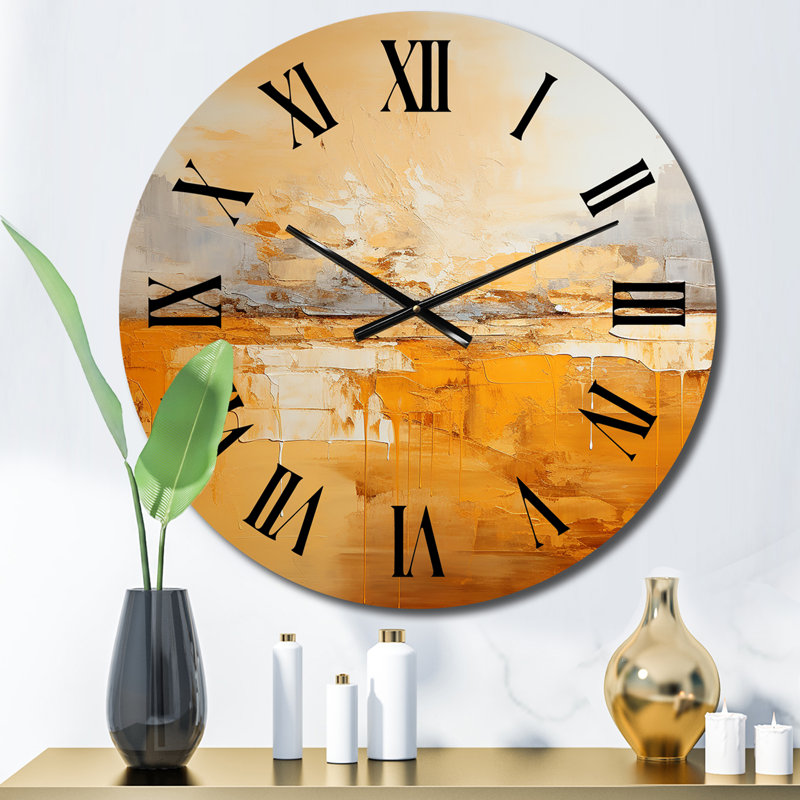 Factory Amber Clock